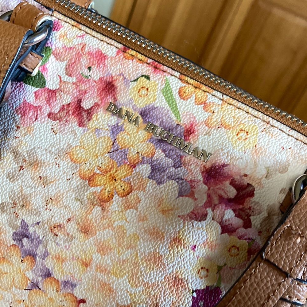 Dana Buchman “Cherry Tote” Crossbody Satchel - Picture 3 of 15